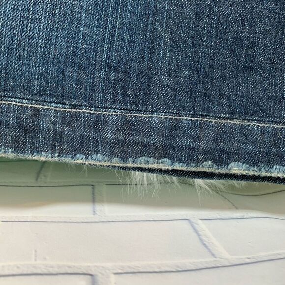 Goldsign Silvie Denim Bell Bottom Jeans Sz 27 - Picture 8 of 10